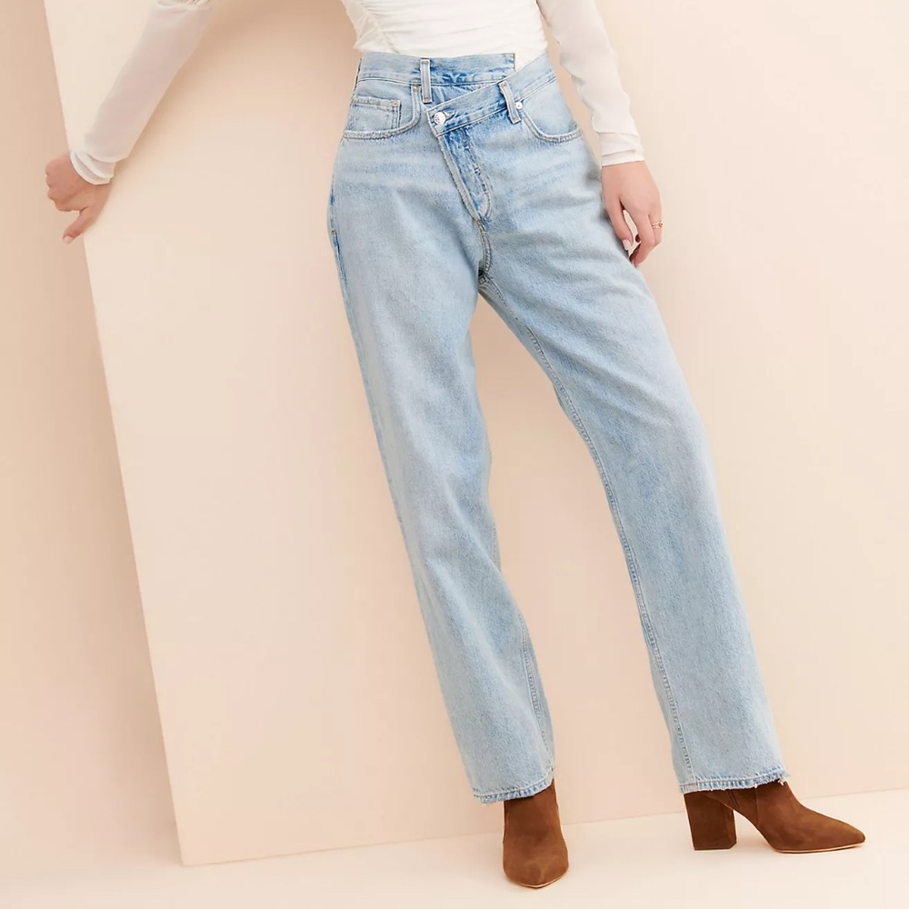 AGOLDE Criss Cross Upsized Jeans